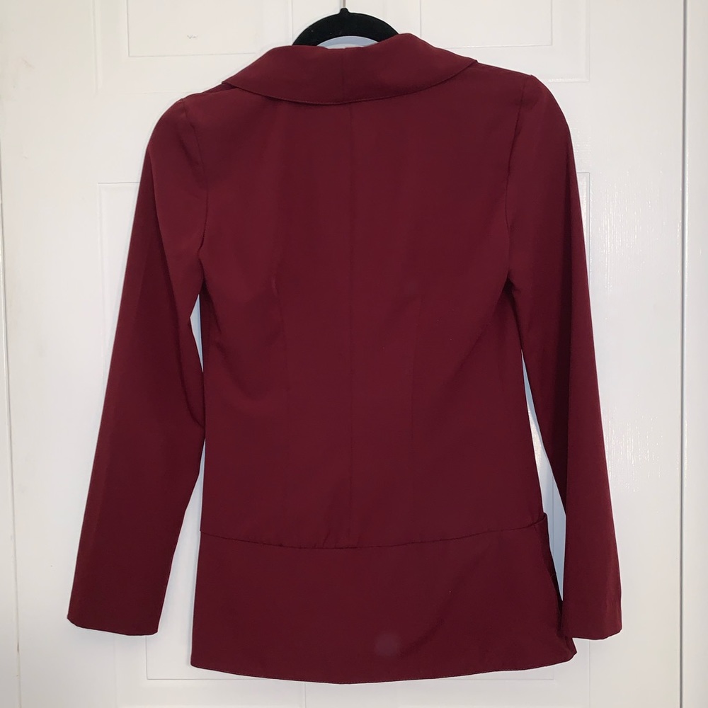 Maroon Blazer - Picture 2 of 2
